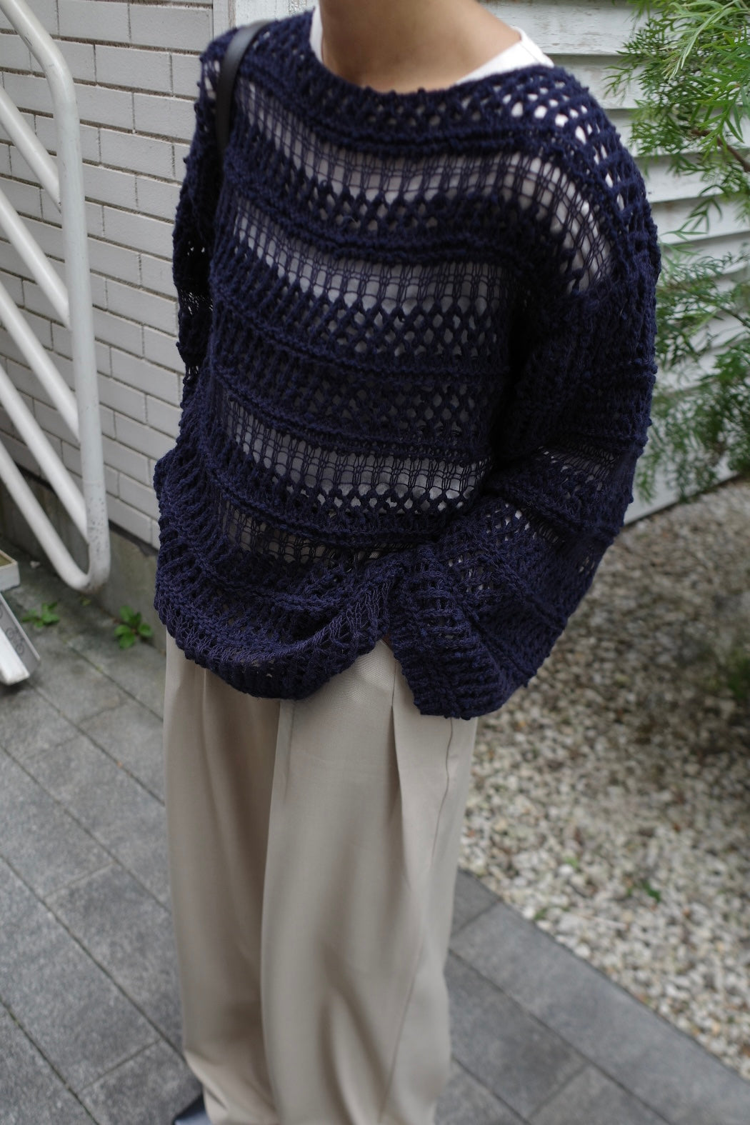 Design pattern sheer knit