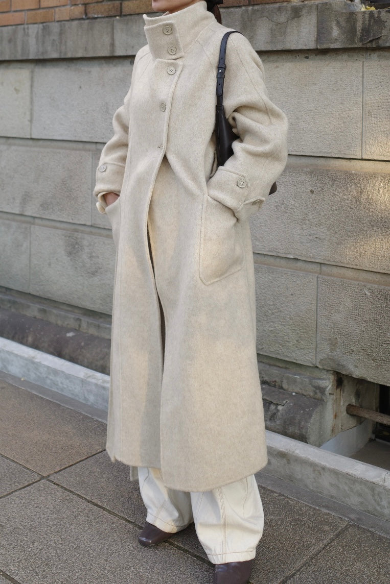 【1月下旬発送】Mel wool long coat