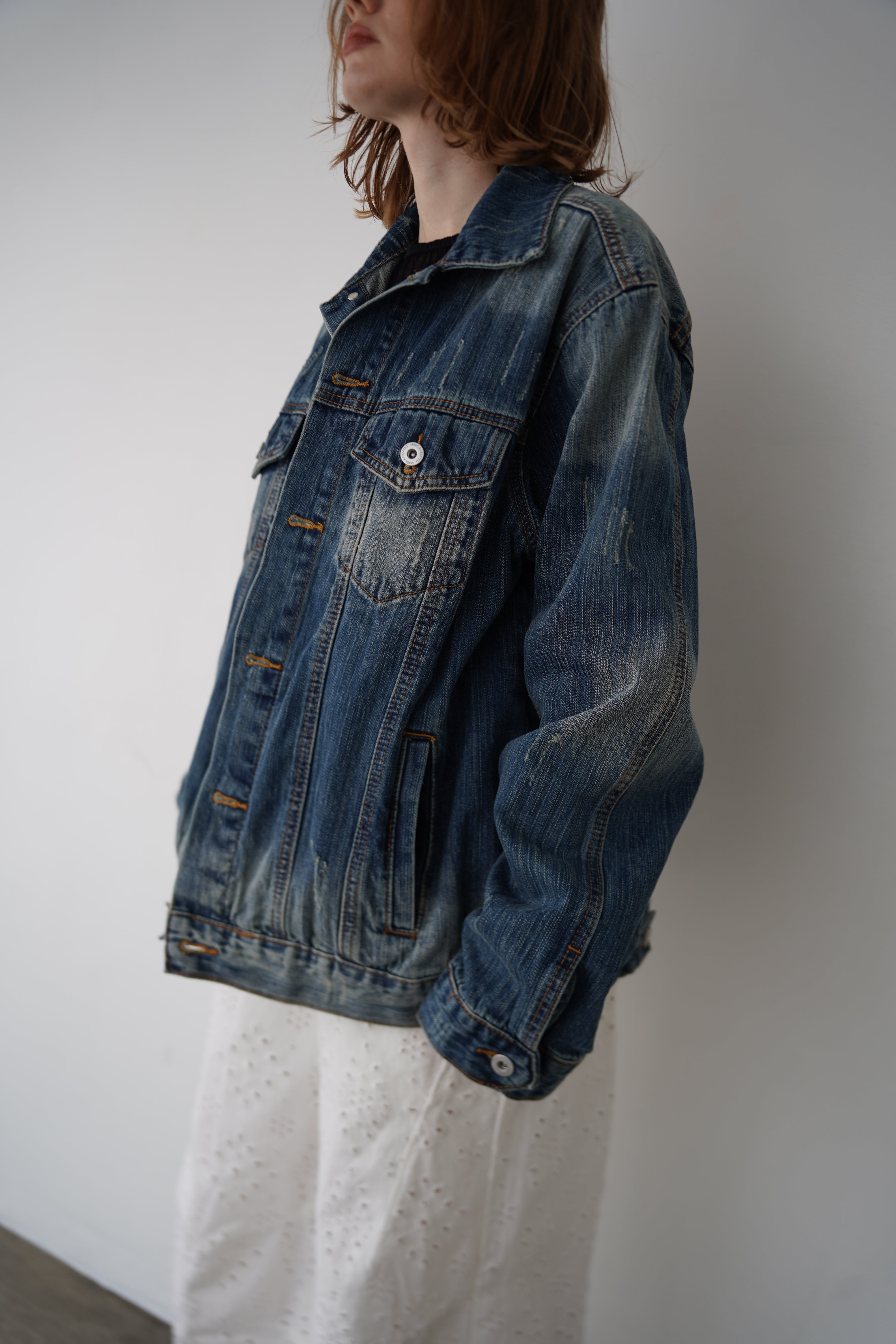【4月上旬-発送】Vintage denim JK