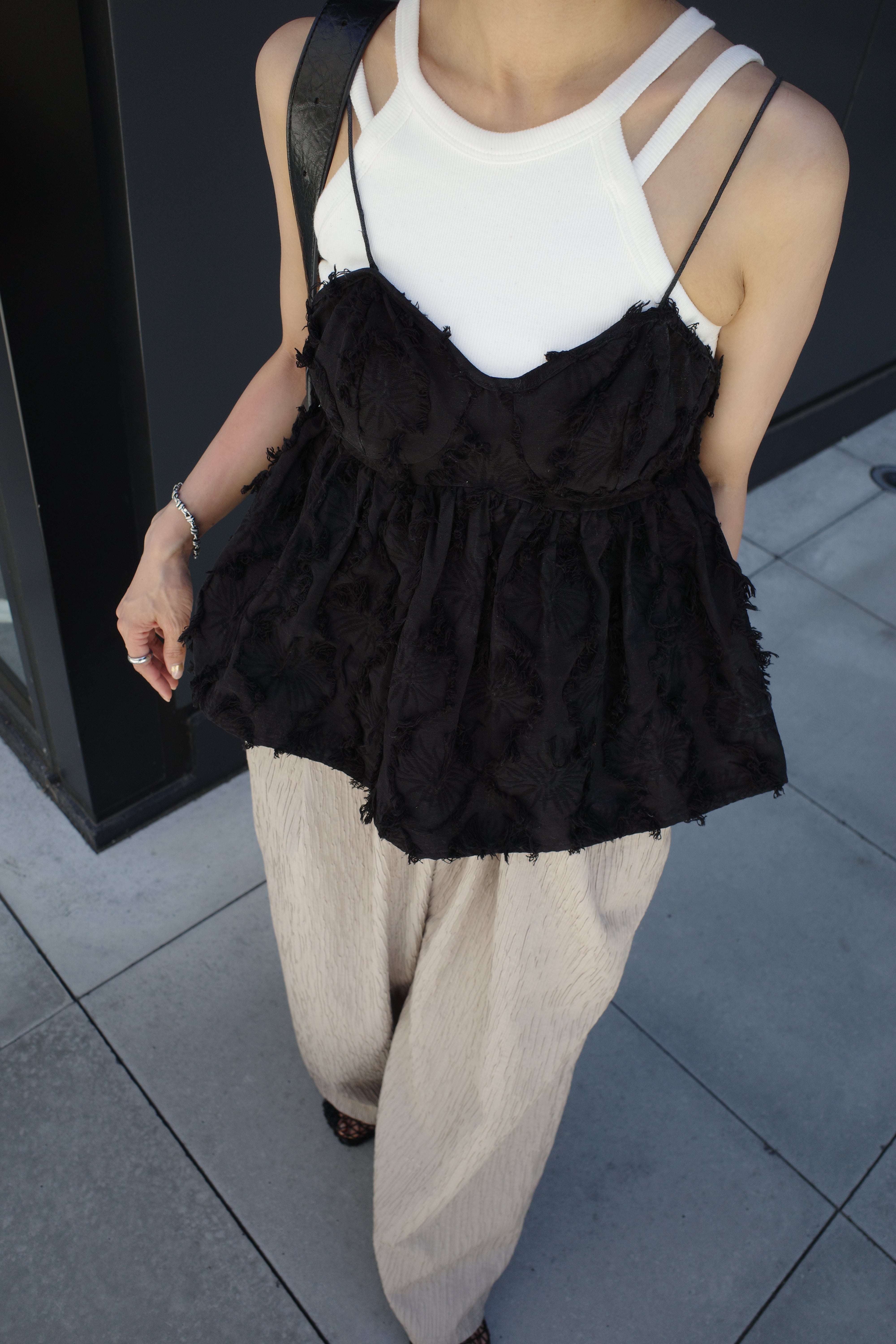 Vintage fringe top
