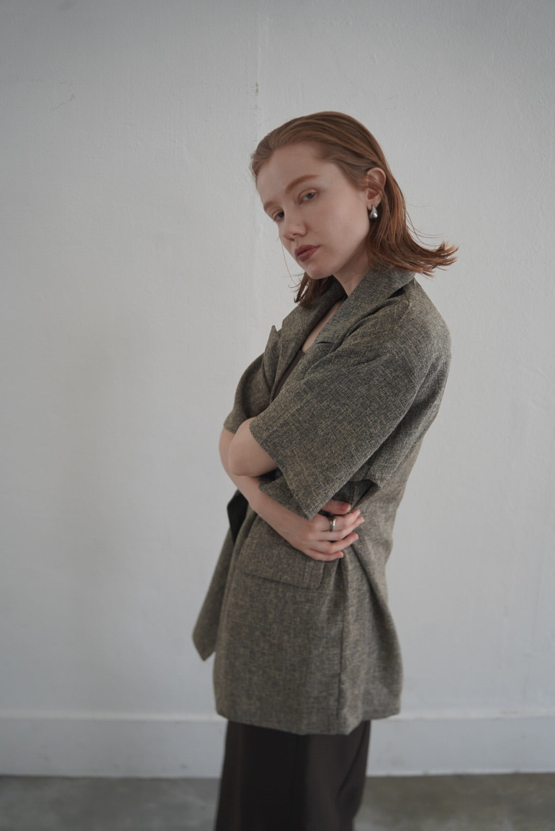 Summer tweed half sleeve JK