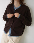W layered cardigan
