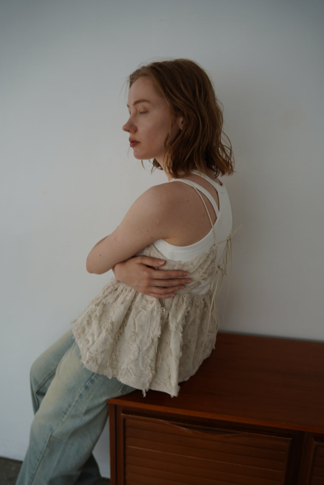 Vintage fringe top