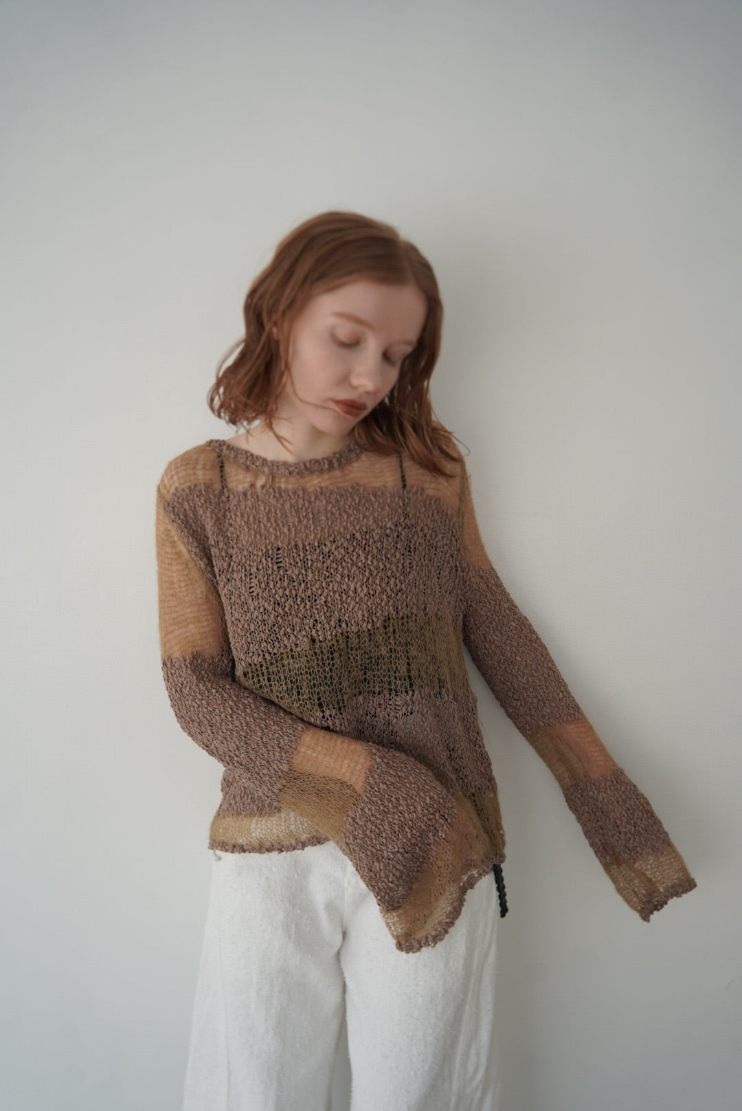 Slab 3D knit top