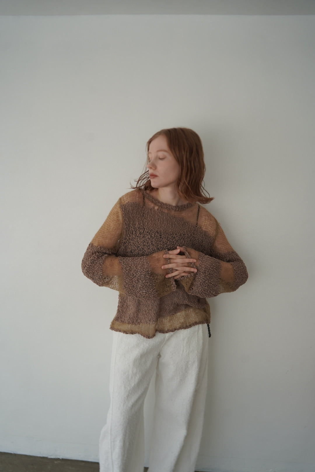 Slab 3D knit top