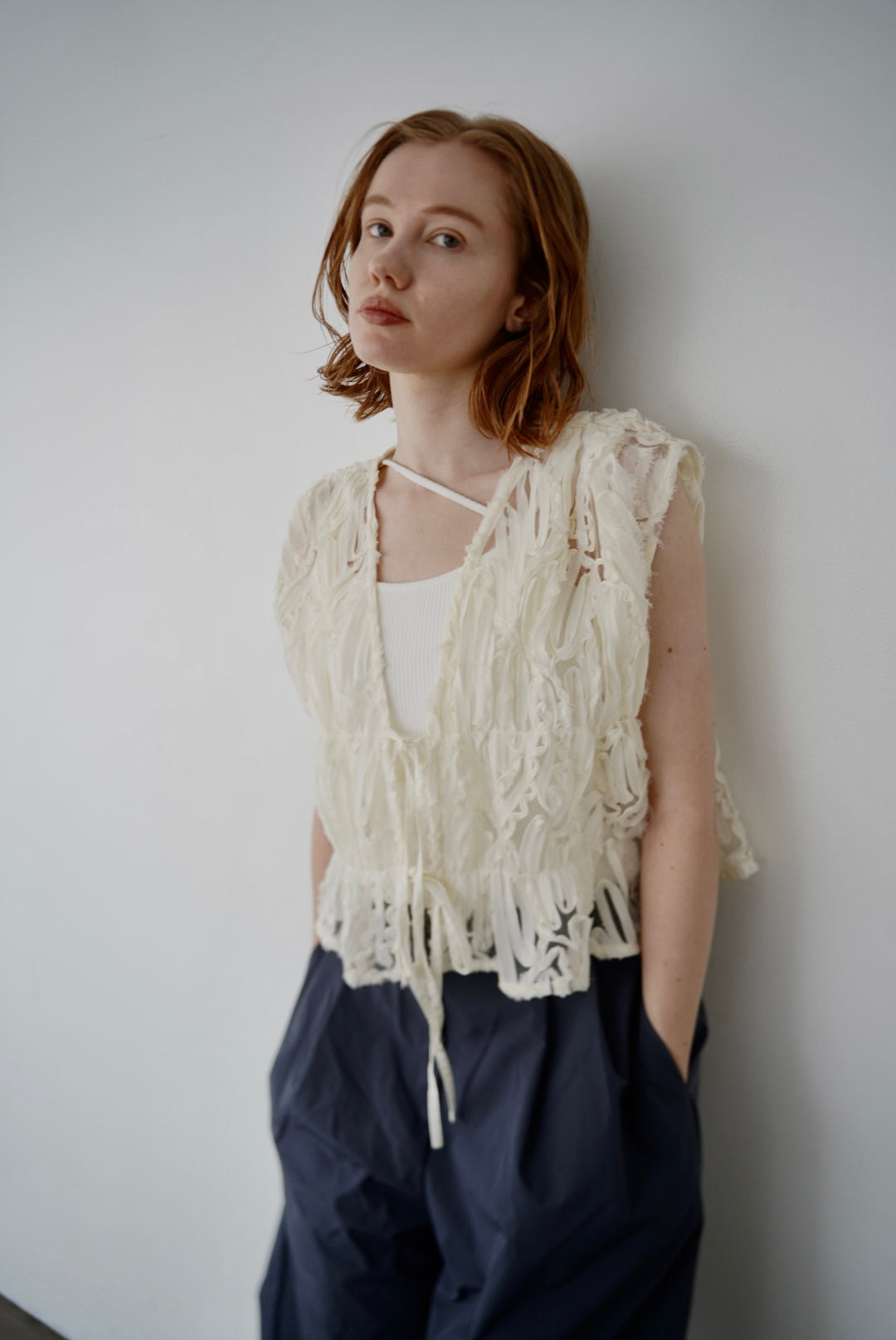 Embroidery code tops