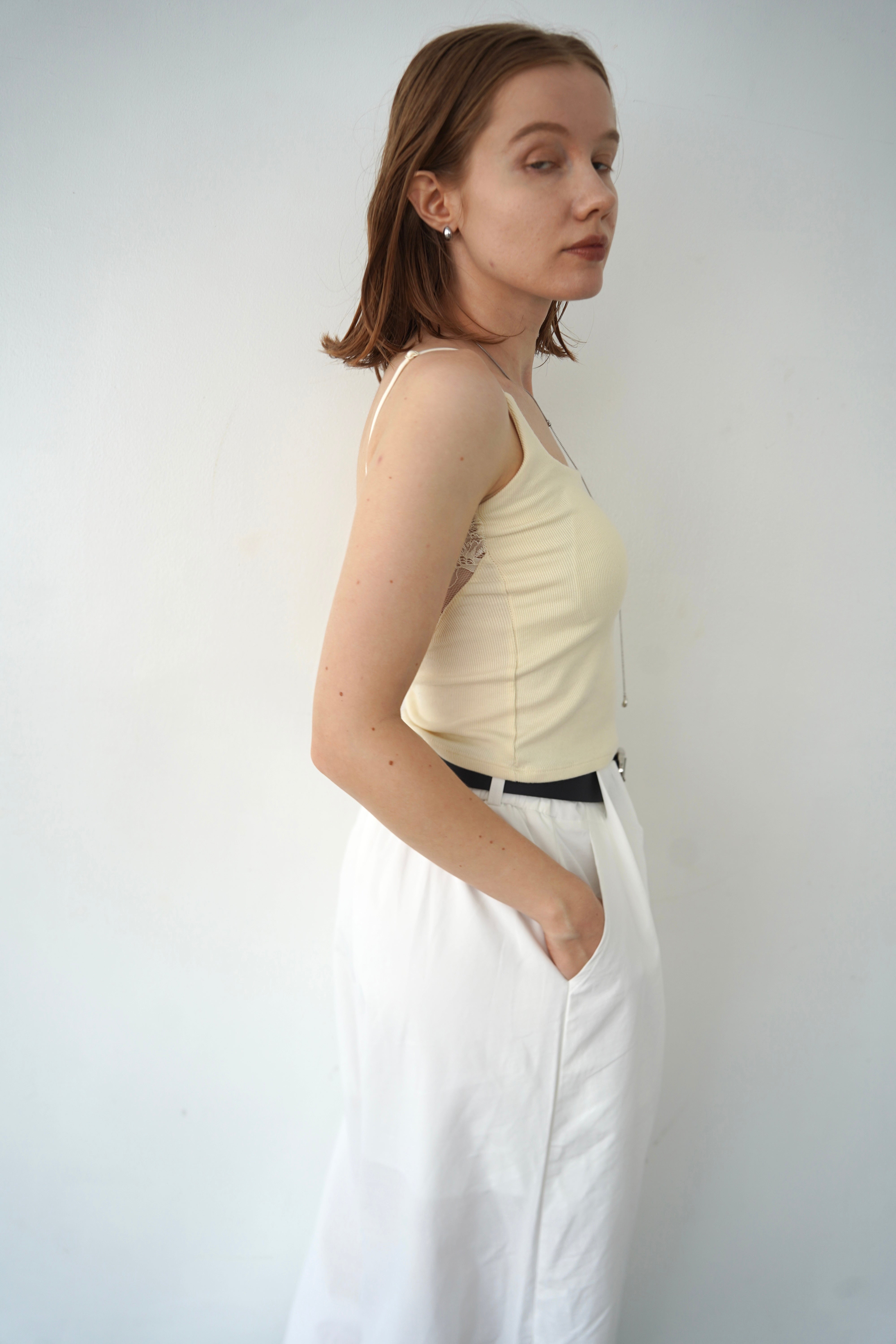 Back race cupin camisole