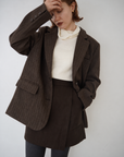 Pin stripe wool JK