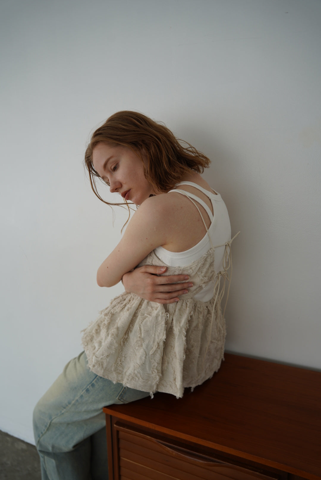 Vintage fringe top