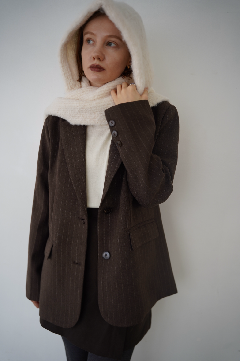 Pin stripe wool JK