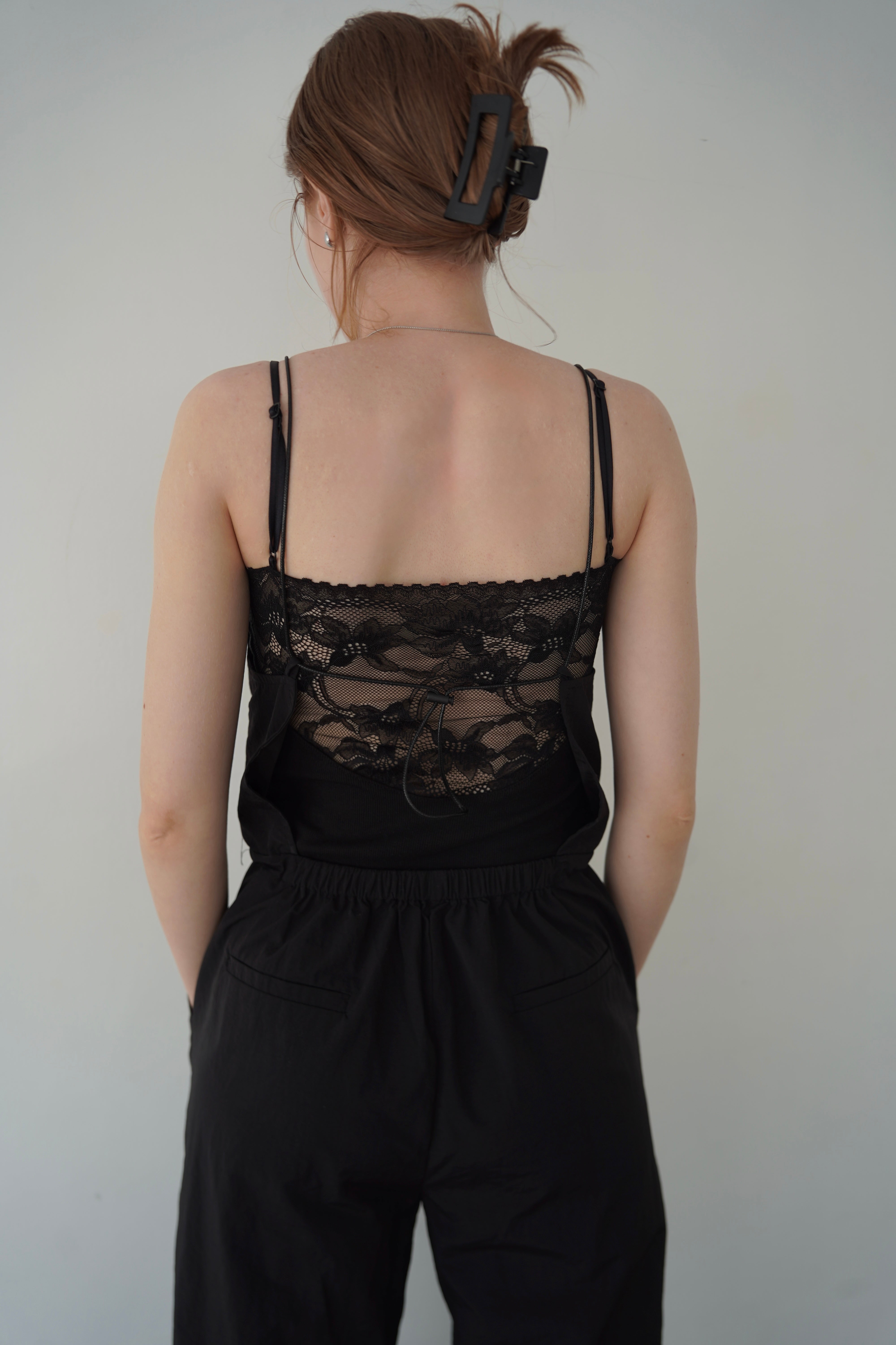 Back race cupin camisole