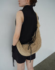 Crochet shoulder bag