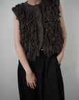 Boucle fringe vest