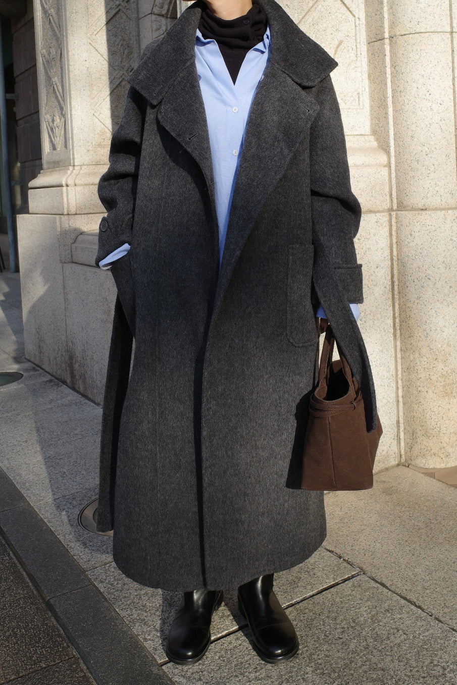 【1月下旬発送】Mel wool long coat