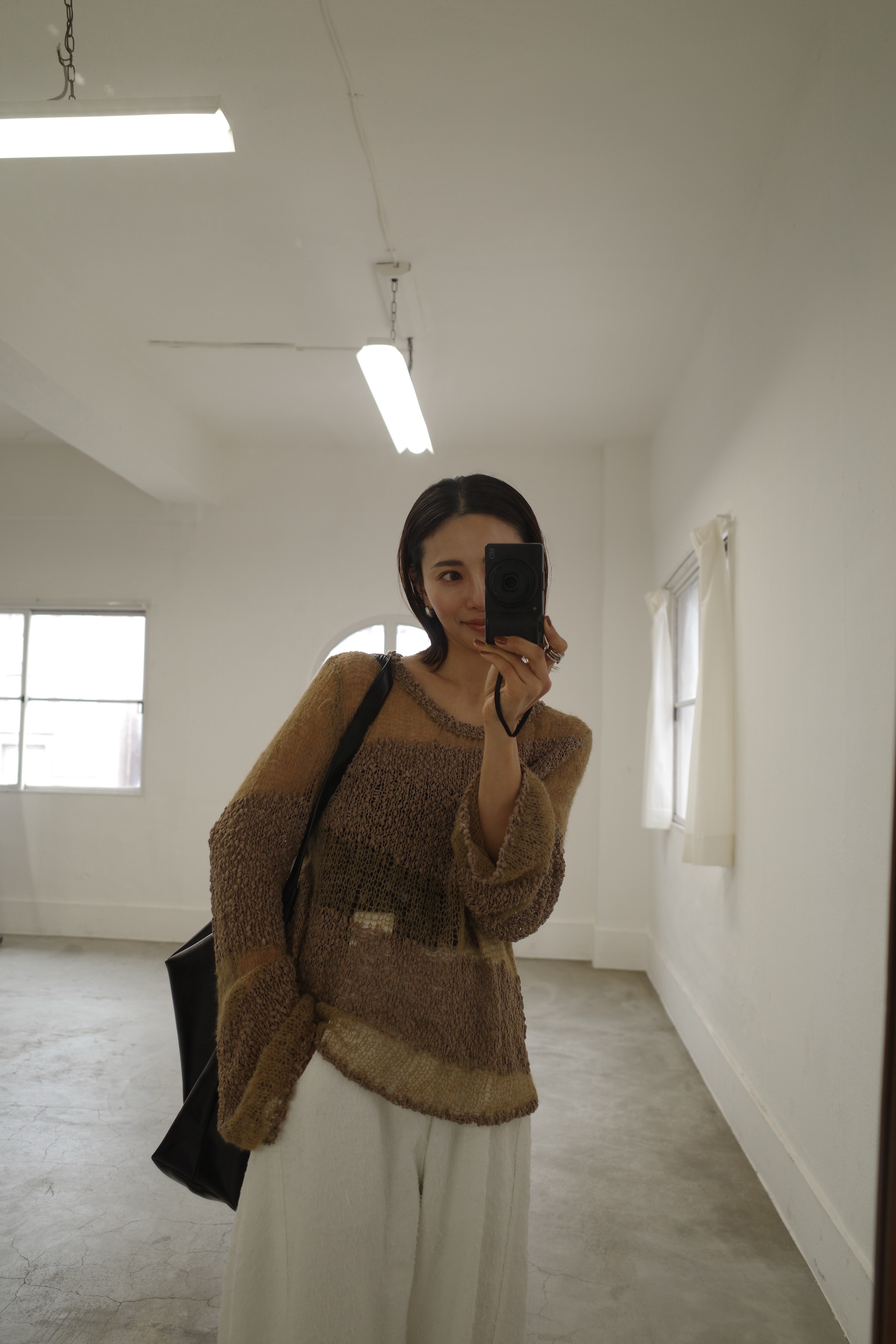 Slab 3D knit top