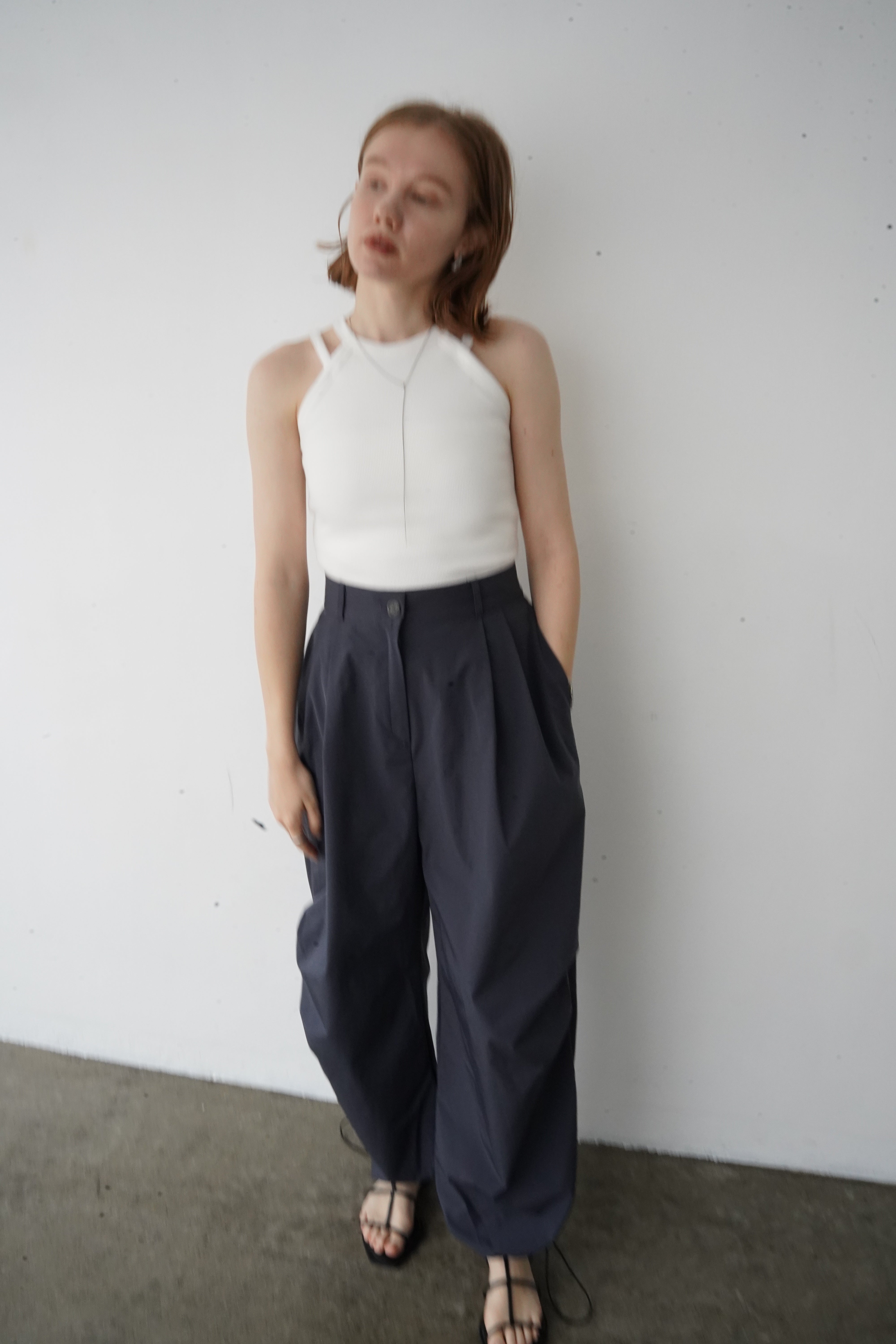 Water repellent parachute pants