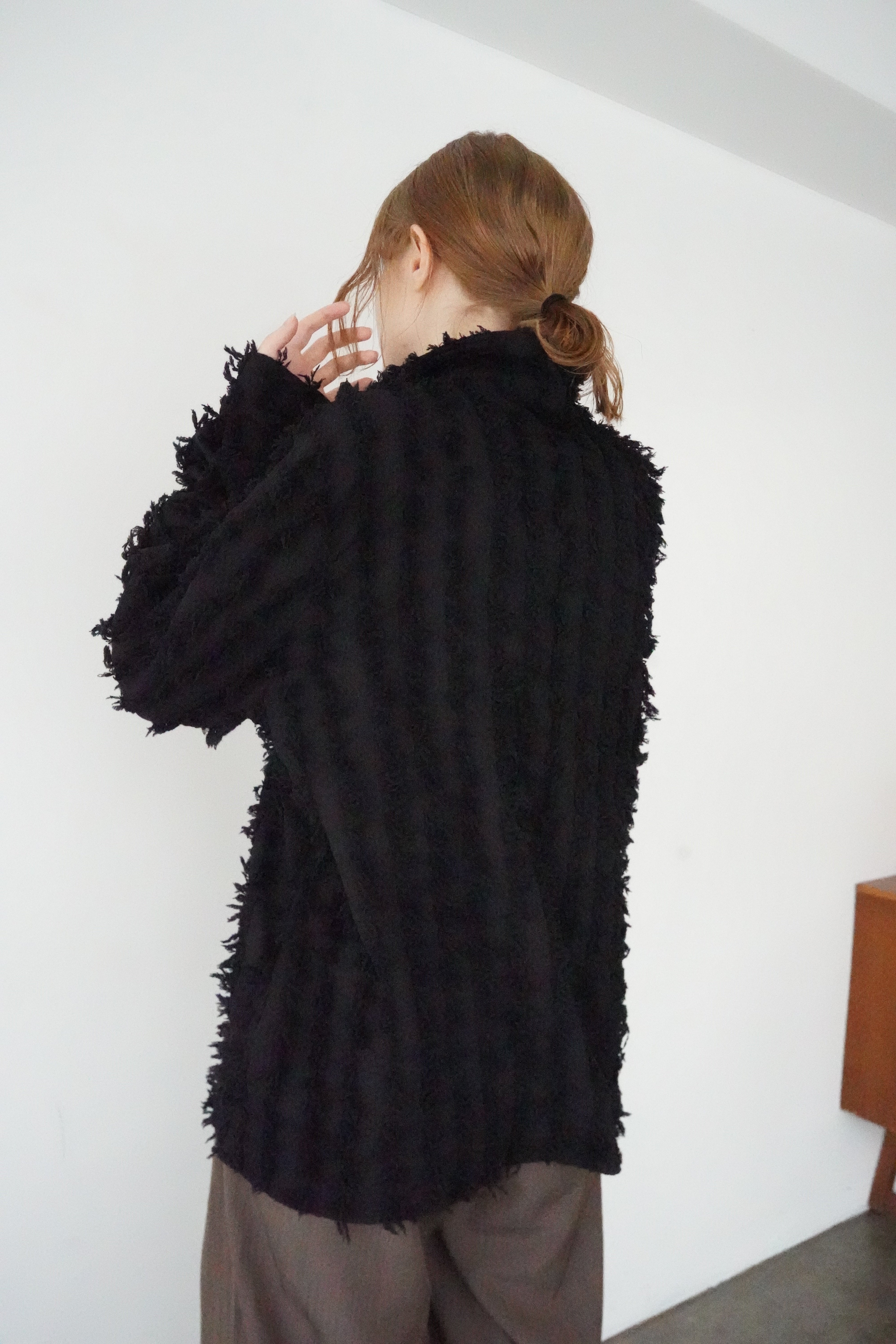 Shaggy fringe shirt