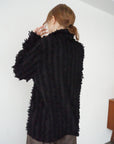 Shaggy fringe shirt