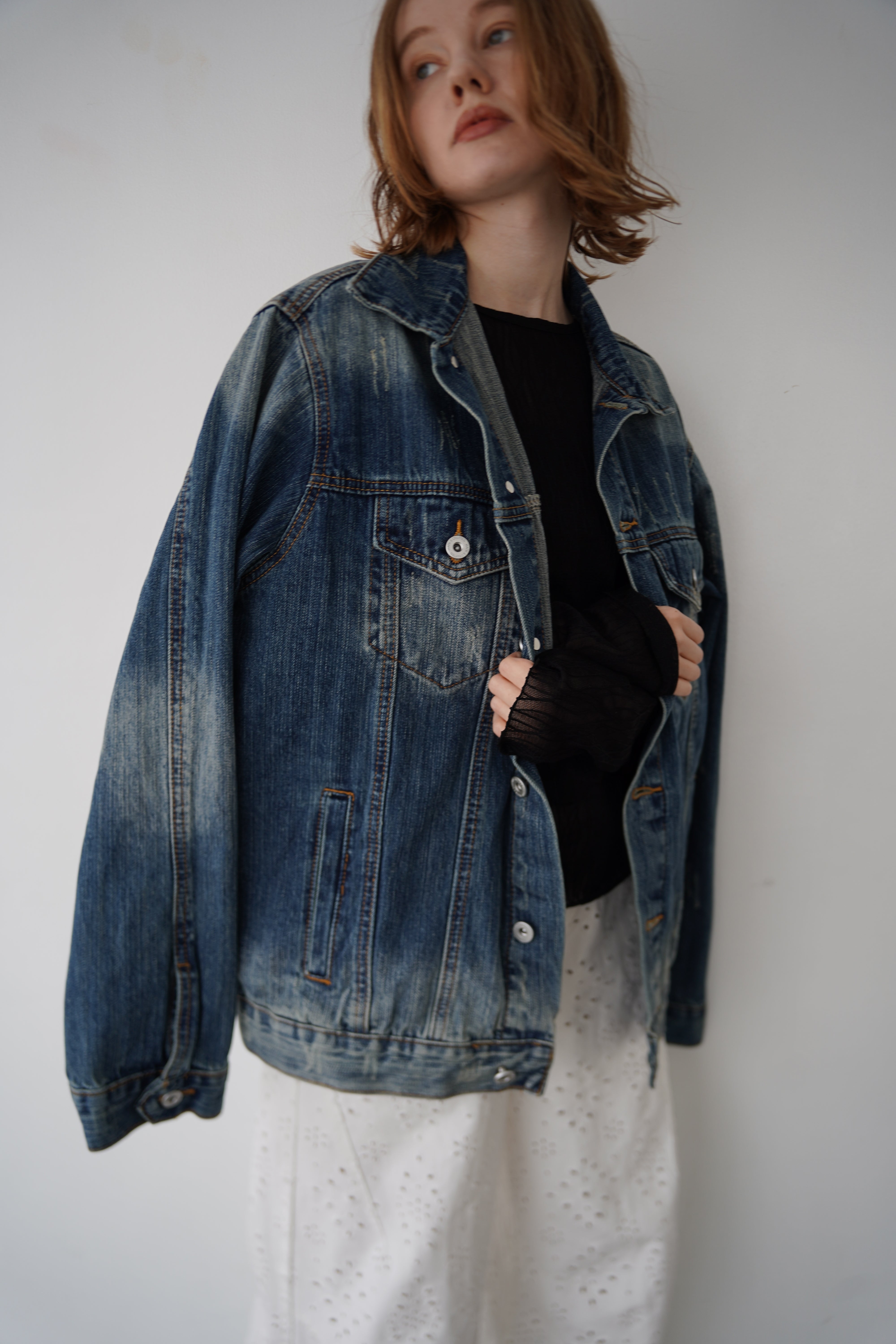 【4月上旬-発送】Vintage denim JK