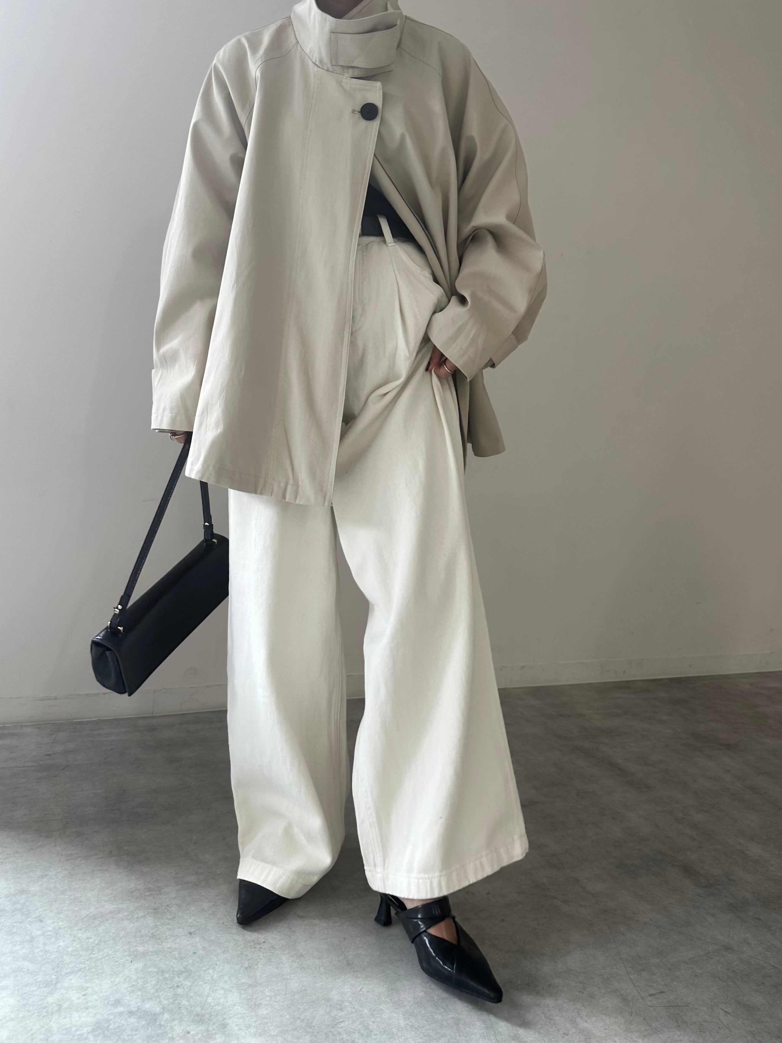 SS Flare design trench coat