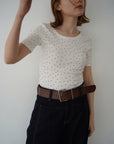 【6/5-発売】Heart dot back open T