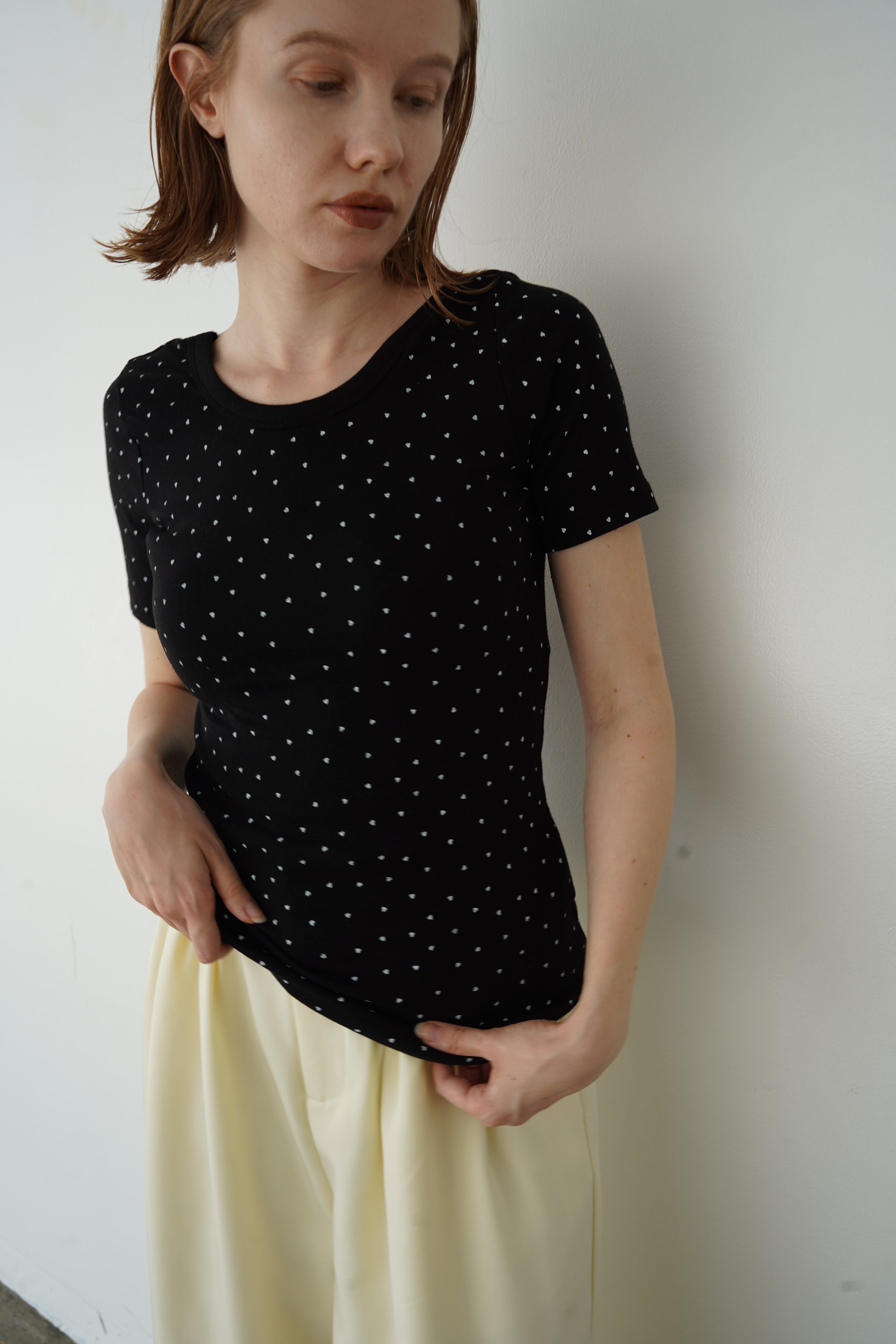 【6/5-発売】Heart dot back open T