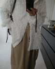 Shaggy fringe shirt