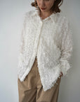 Shaggy fringe shirt