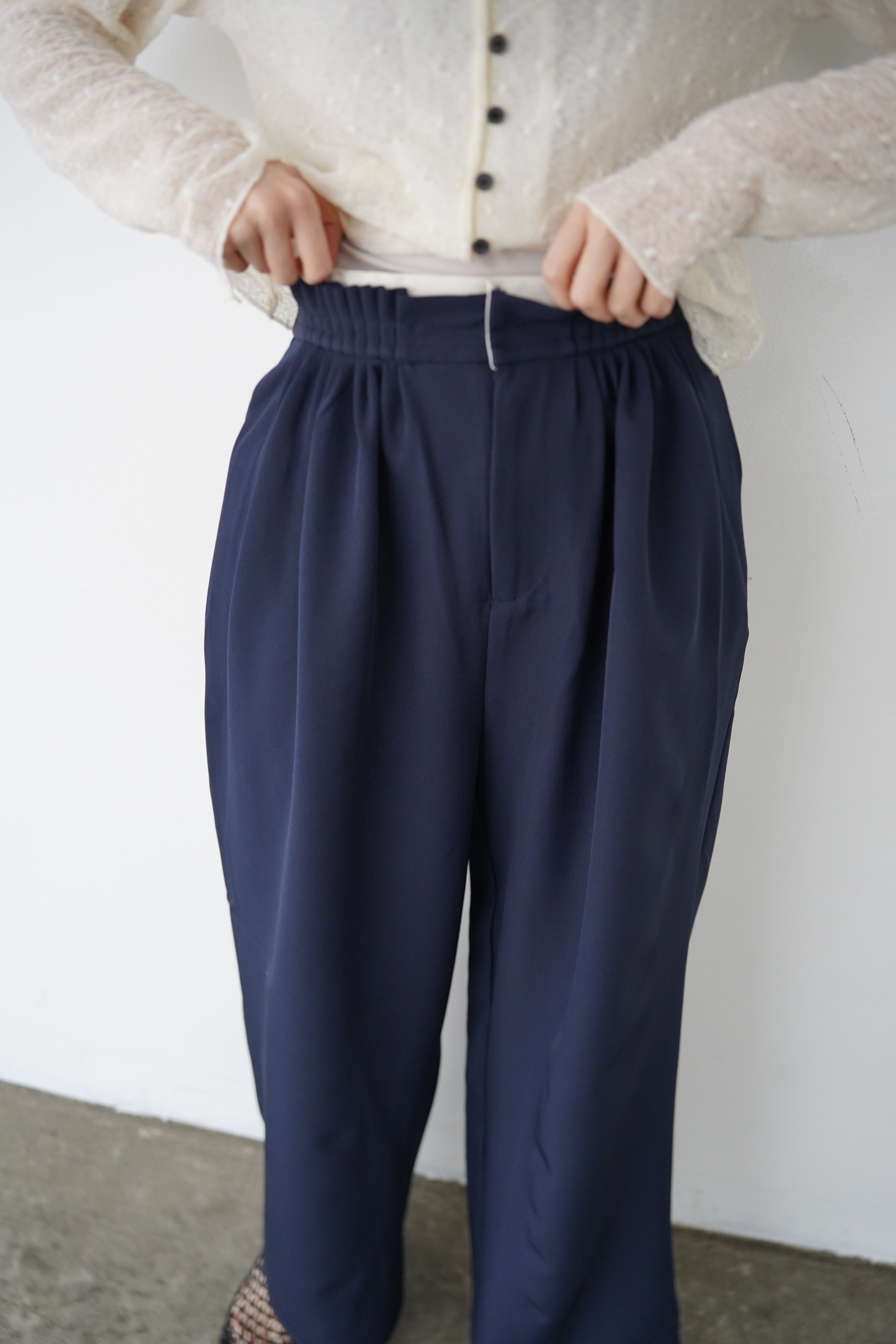 Georgette layered pants