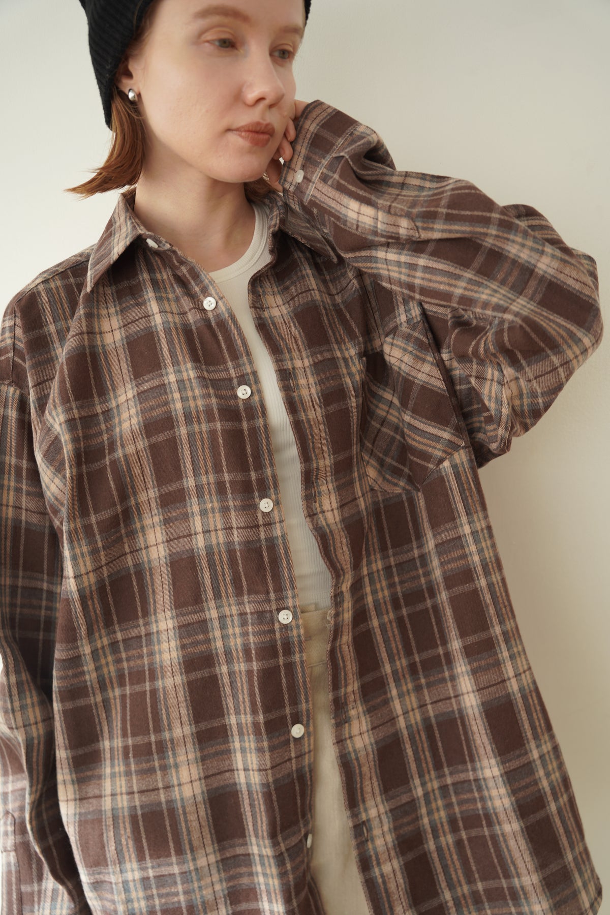 Vintage check over shirt