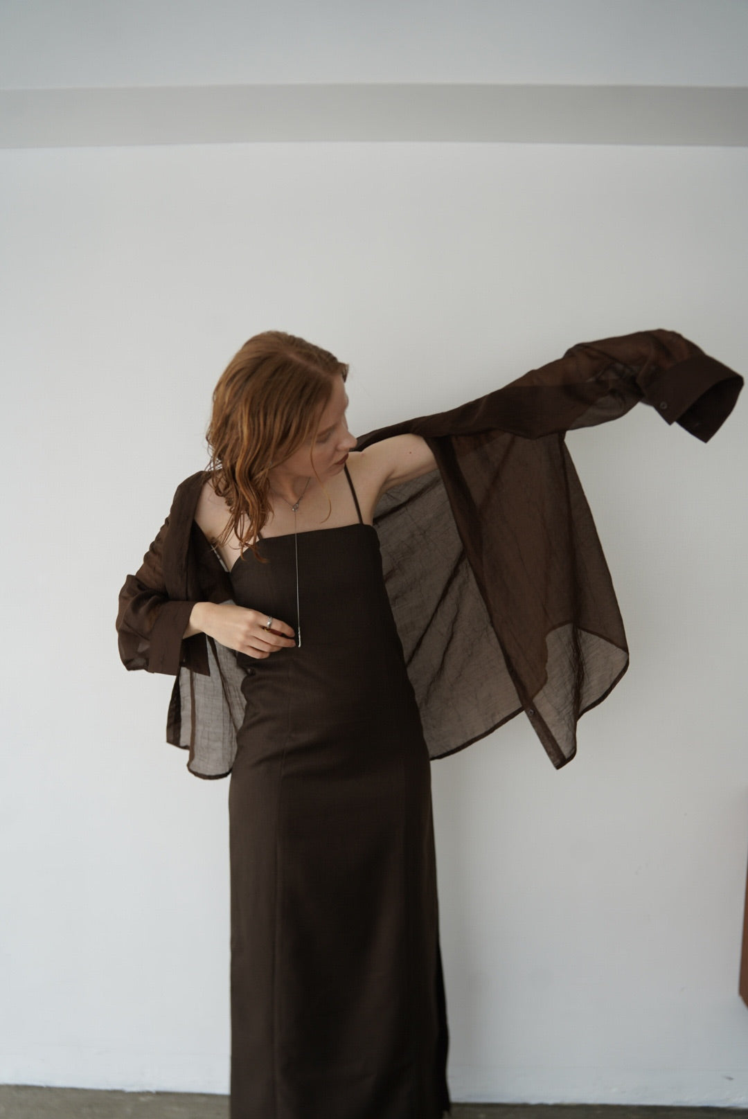 Wrinkle processing shirt