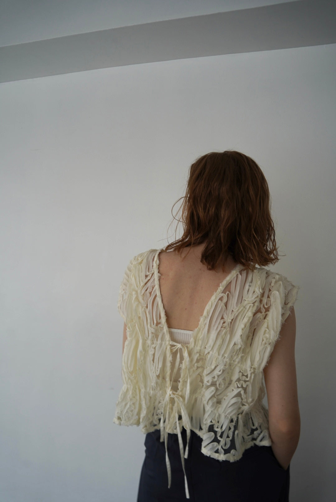Embroidery code tops