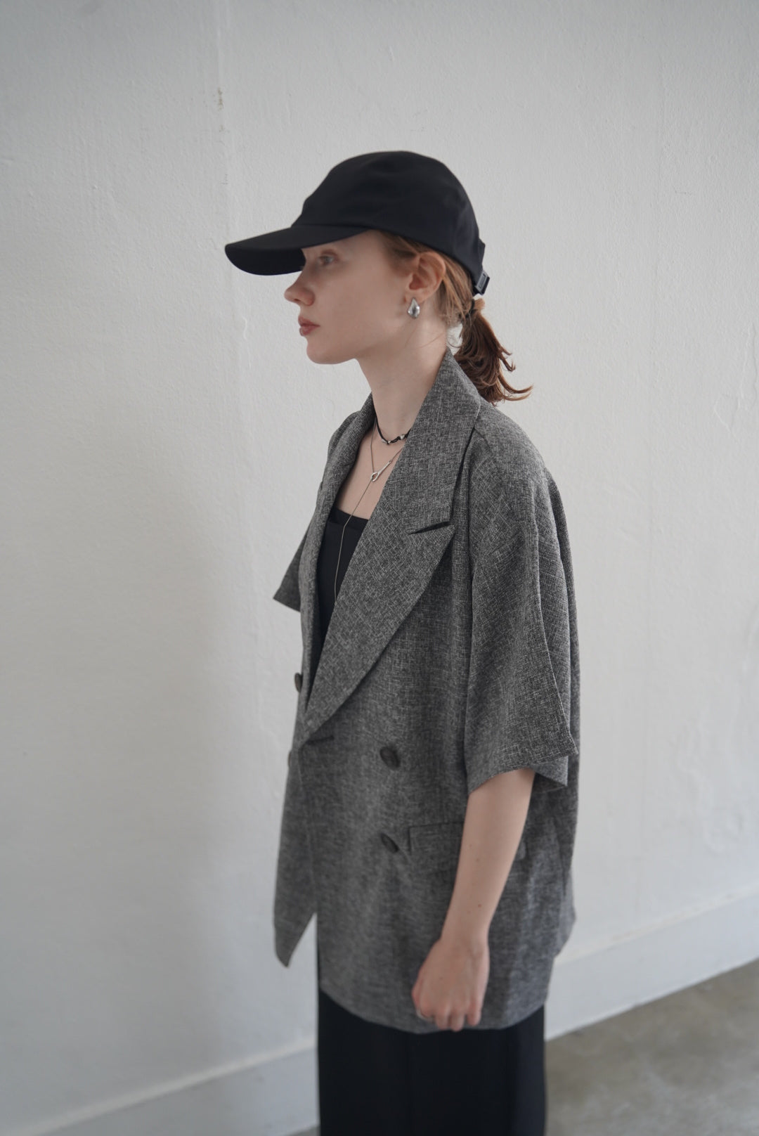 Summer tweed half sleeve JK