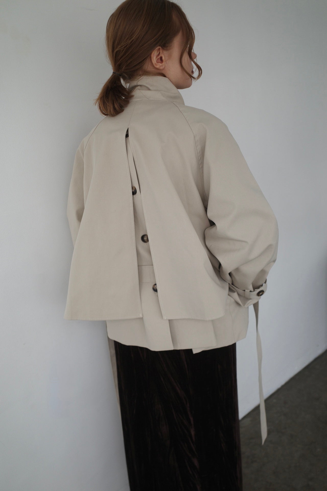 Half cape short trench – WELINOA