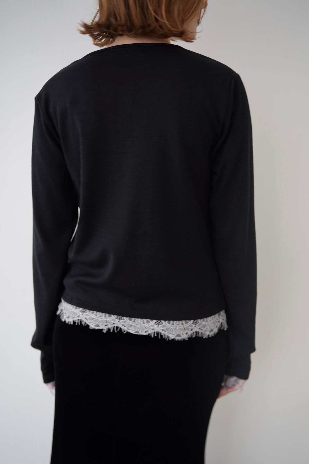 Cut lib race docking cardigan
