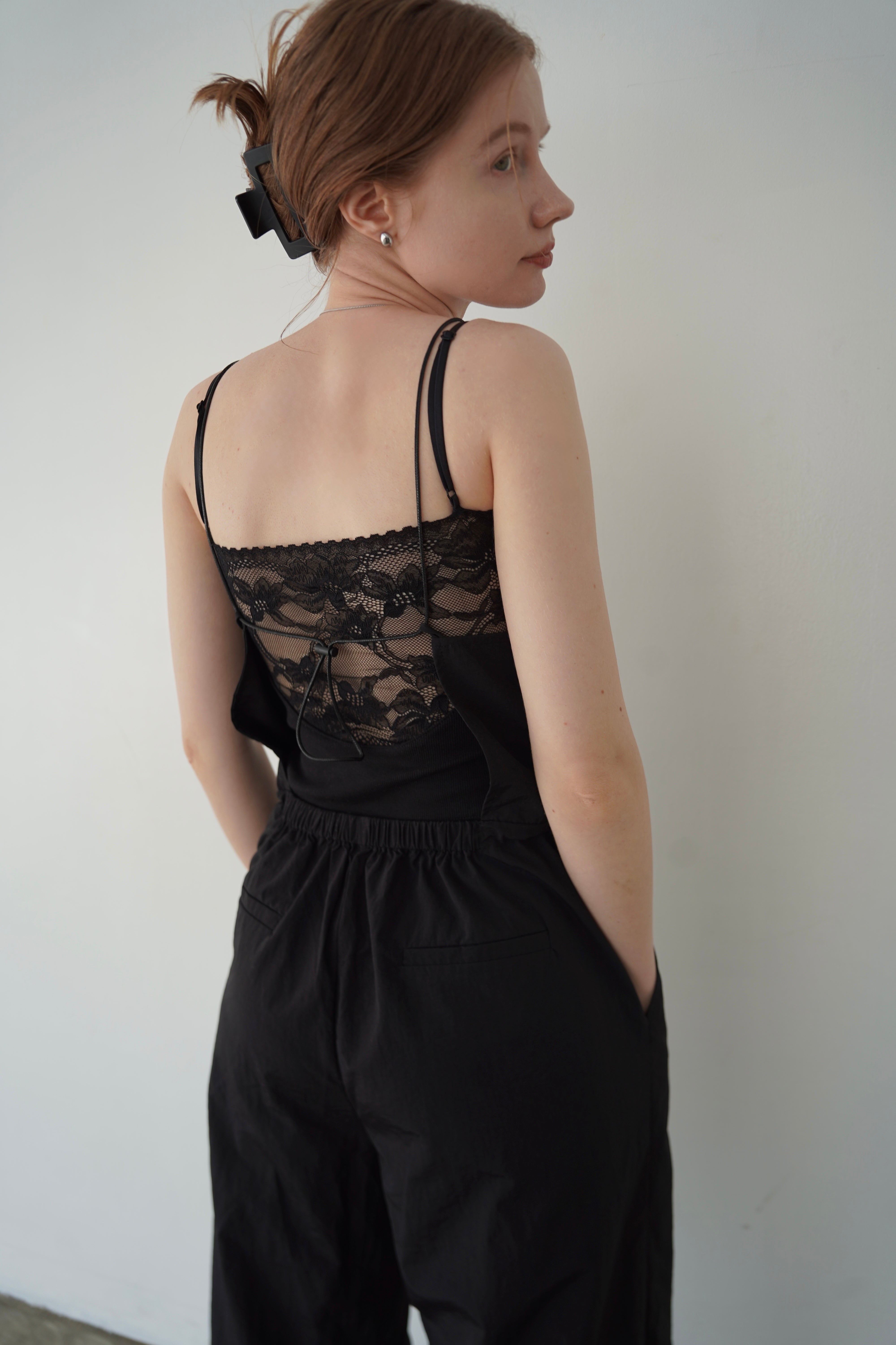 Back race cupin camisole
