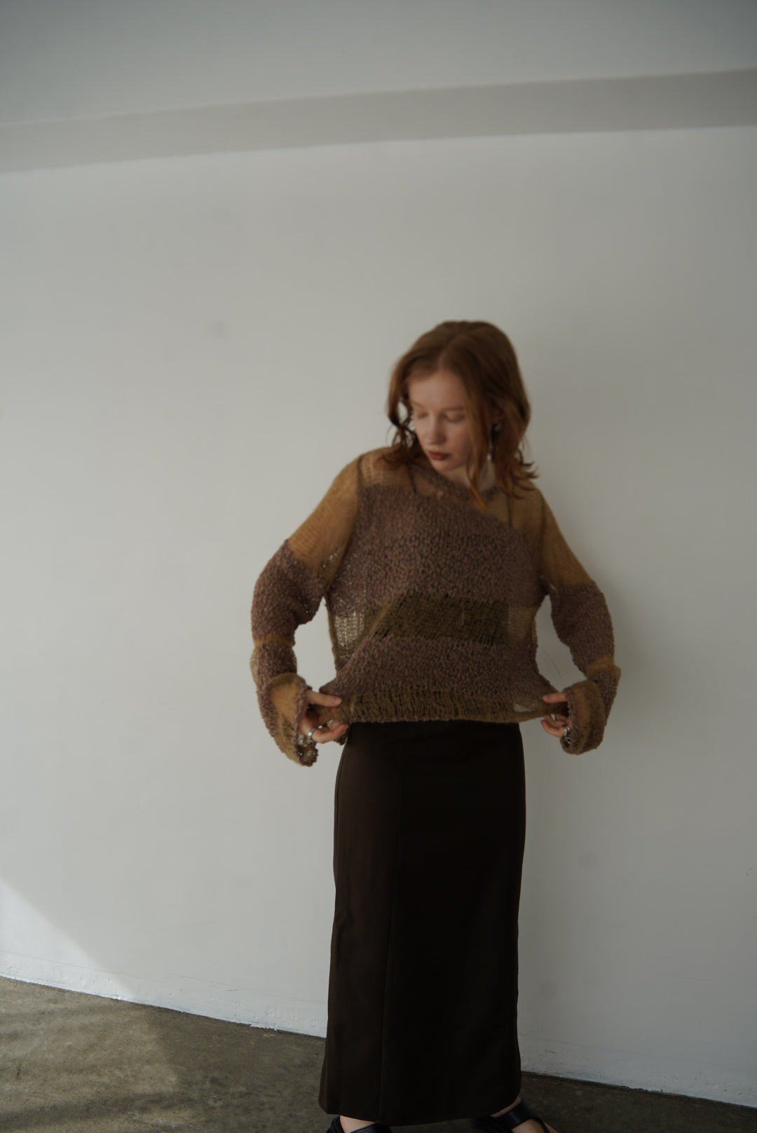 Slab 3D knit top