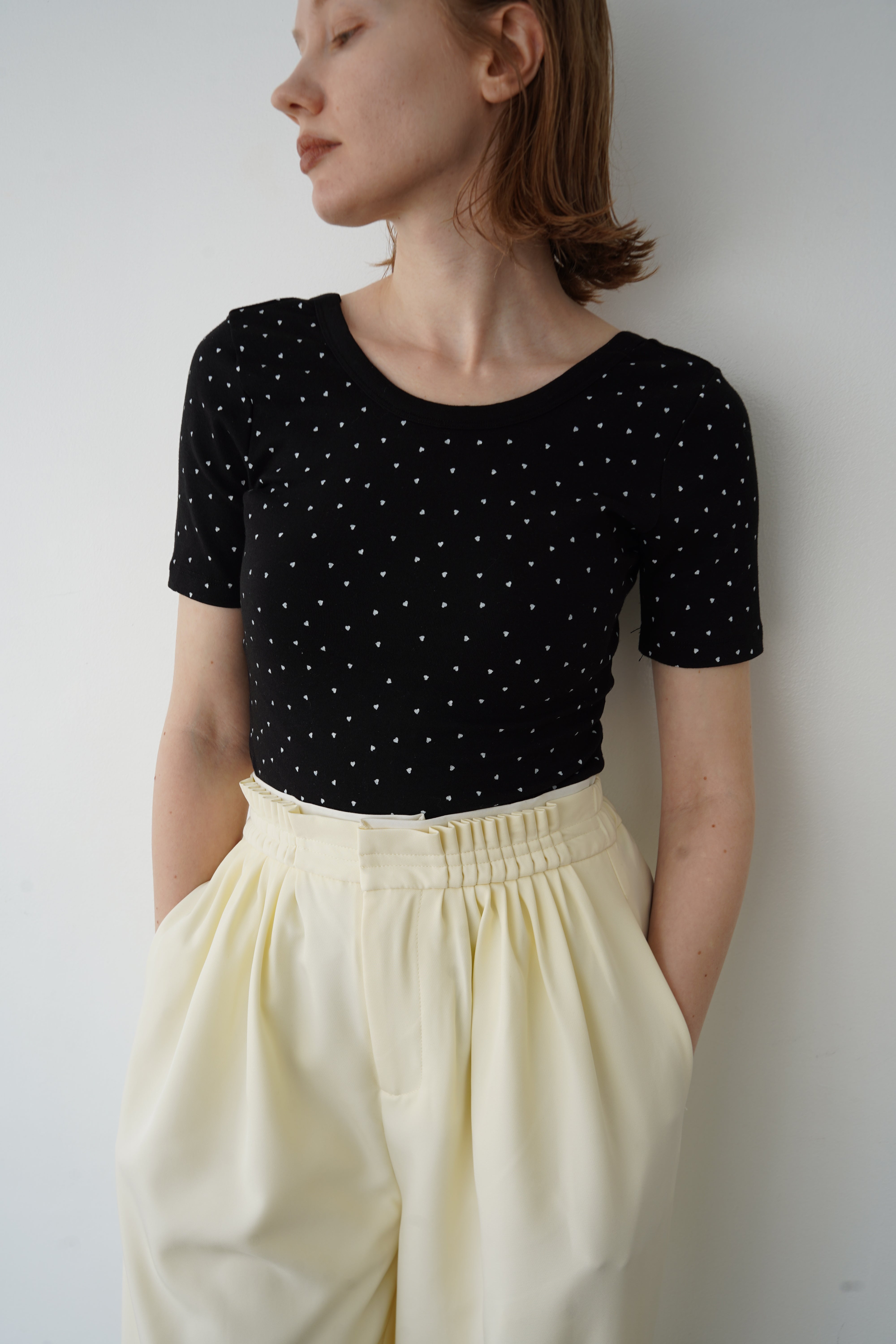 【6/5-発売】Heart dot back open T