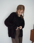 Shaggy fringe shirt