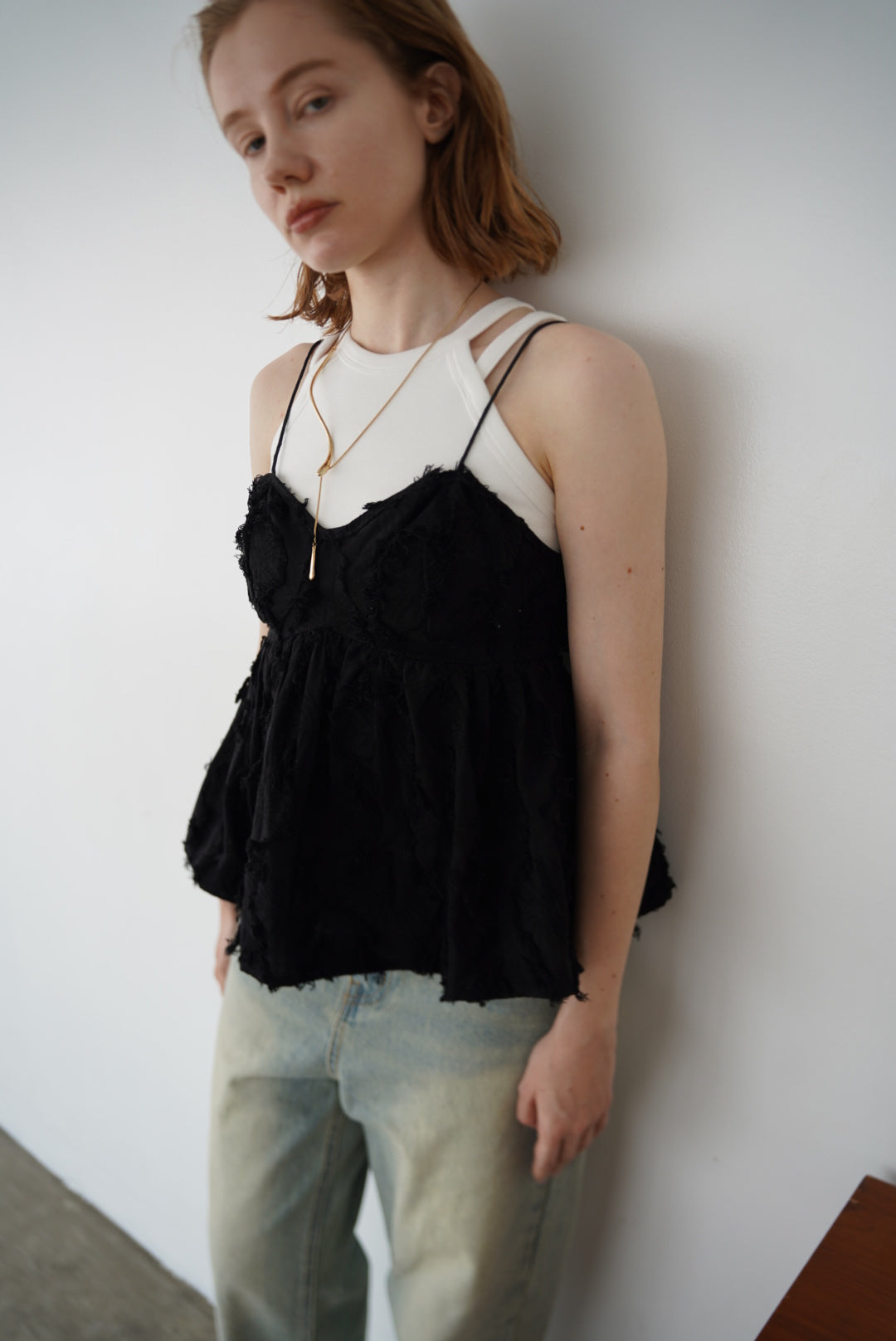Vintage fringe top