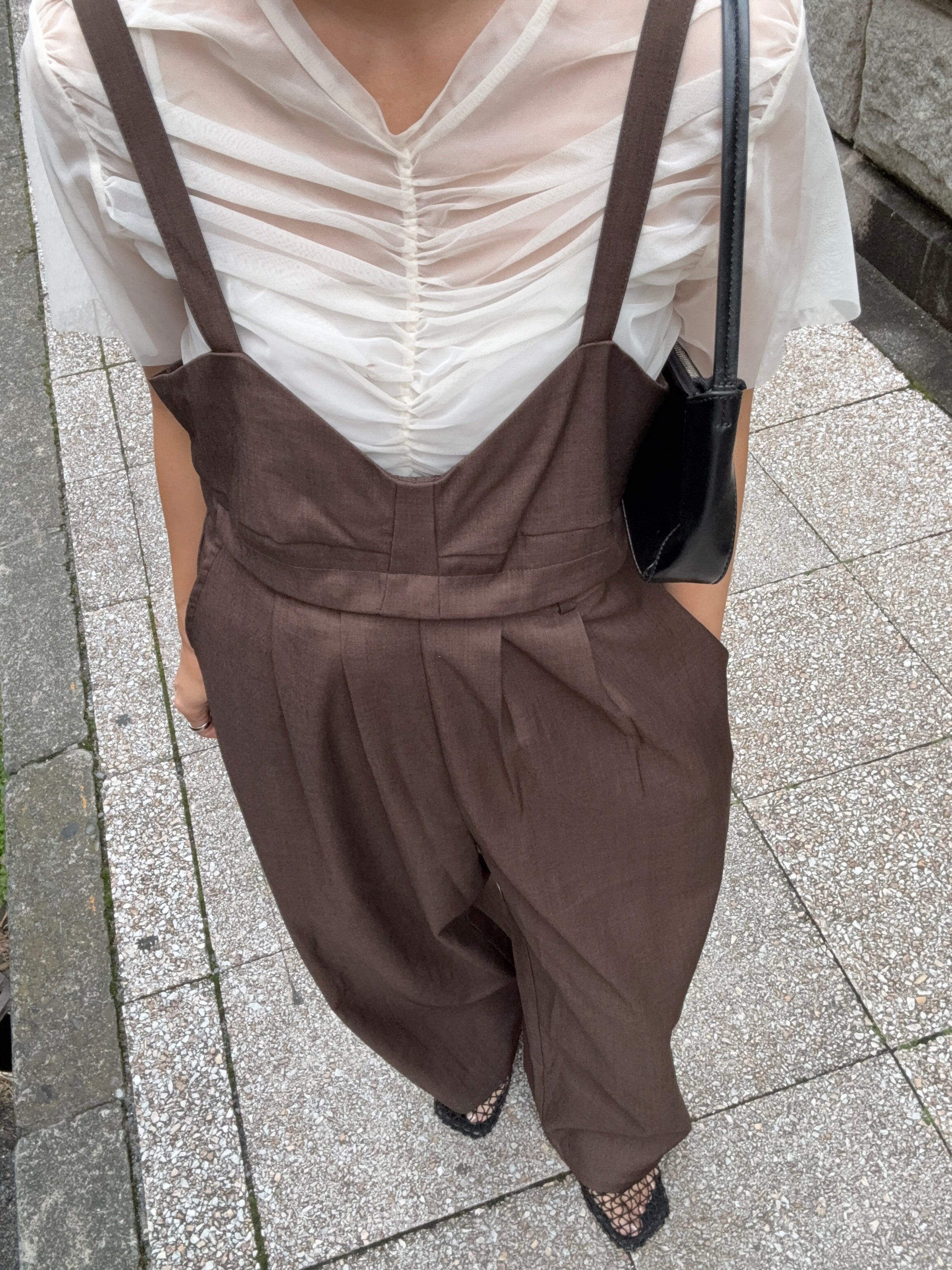 2way bustier all-in-one