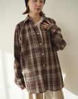 Vintage check over shirt