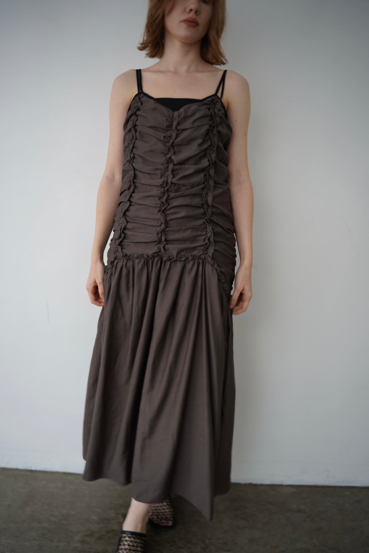 Bi-color gather volume one-piece