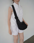 Crochet shoulder bag