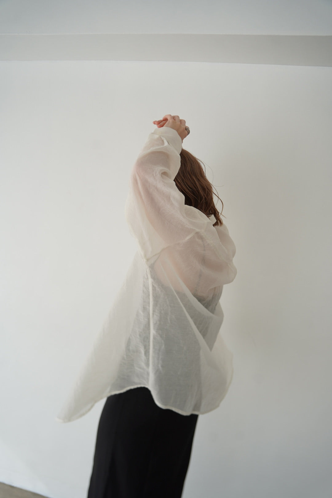 Wrinkle processing shirt