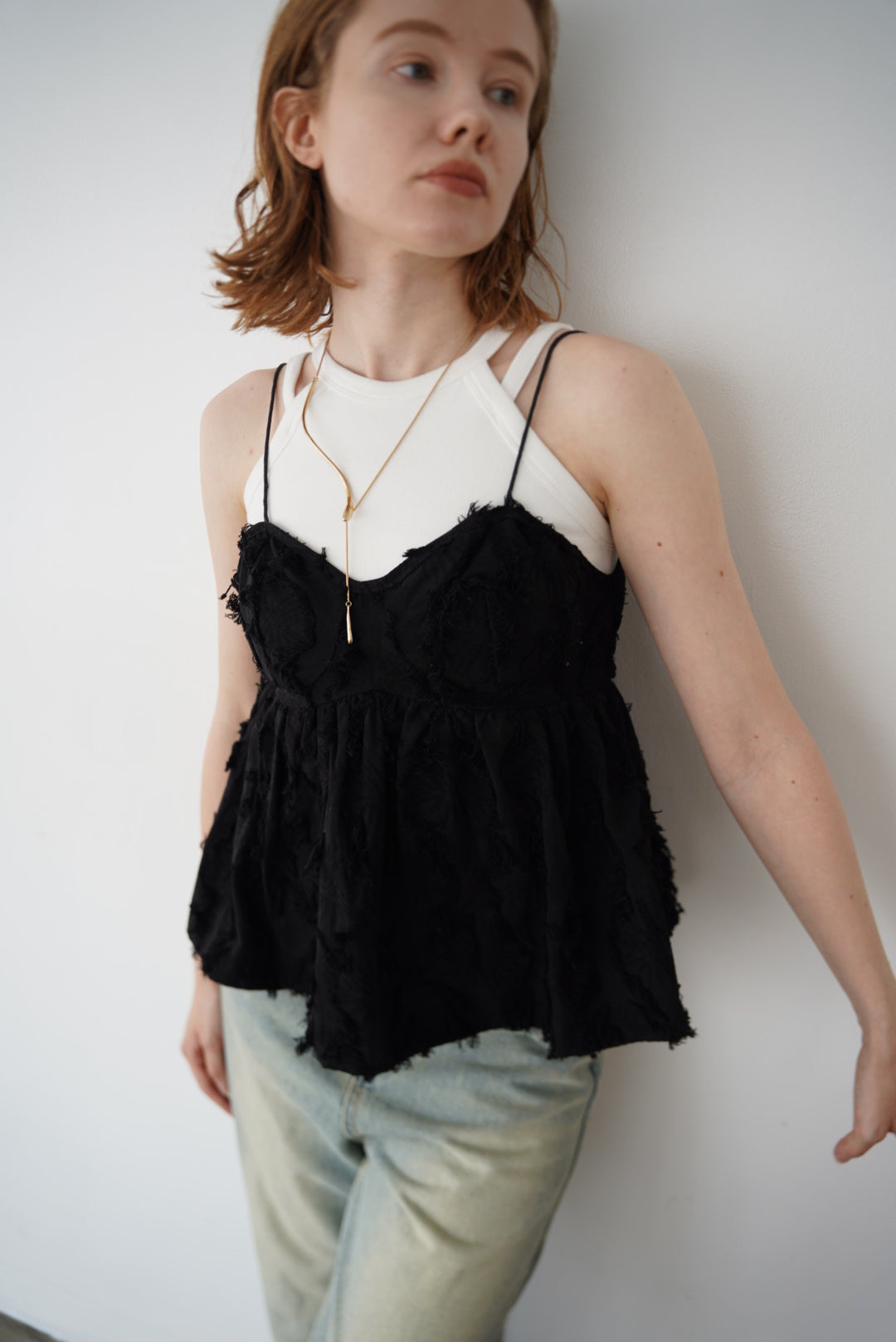 Vintage fringe top