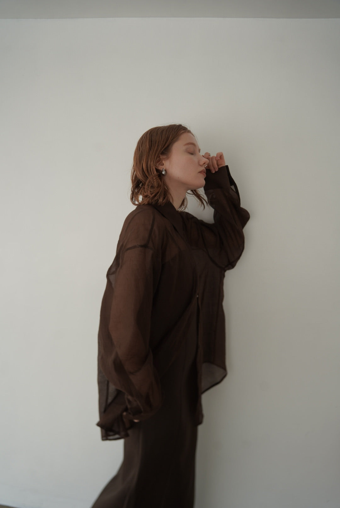 Wrinkle processing shirt