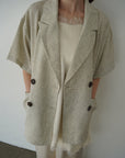 Summer tweed half sleeve JK