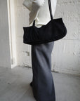 Square suède bag