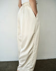 【SET】Race satin pants